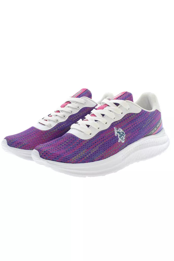 U.S. POLO ASSN. Purple polyester women's sneakers