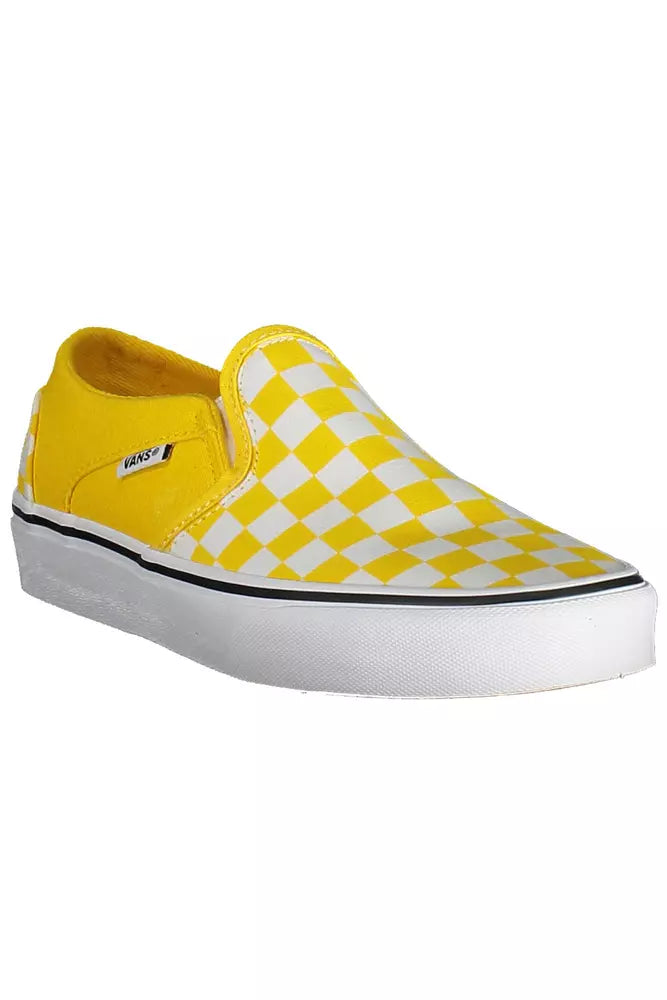 Vans Yellow Polyester Women's Sneakers