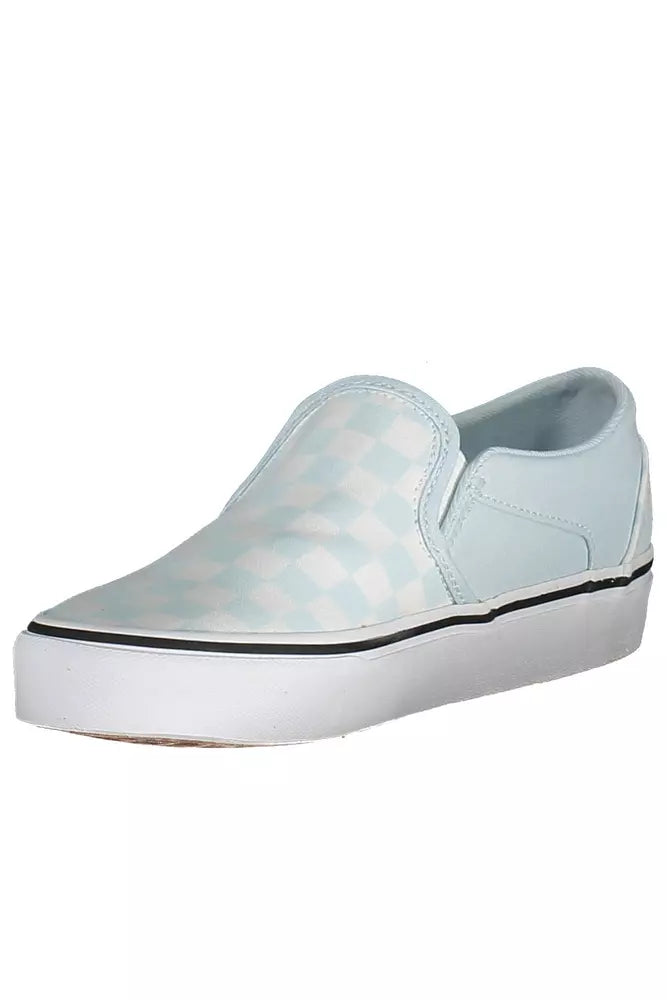 Vans Light Blue Polyester Women's Sneakers