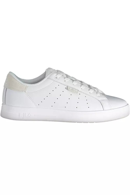 Fila White Leather Women's Sneakers