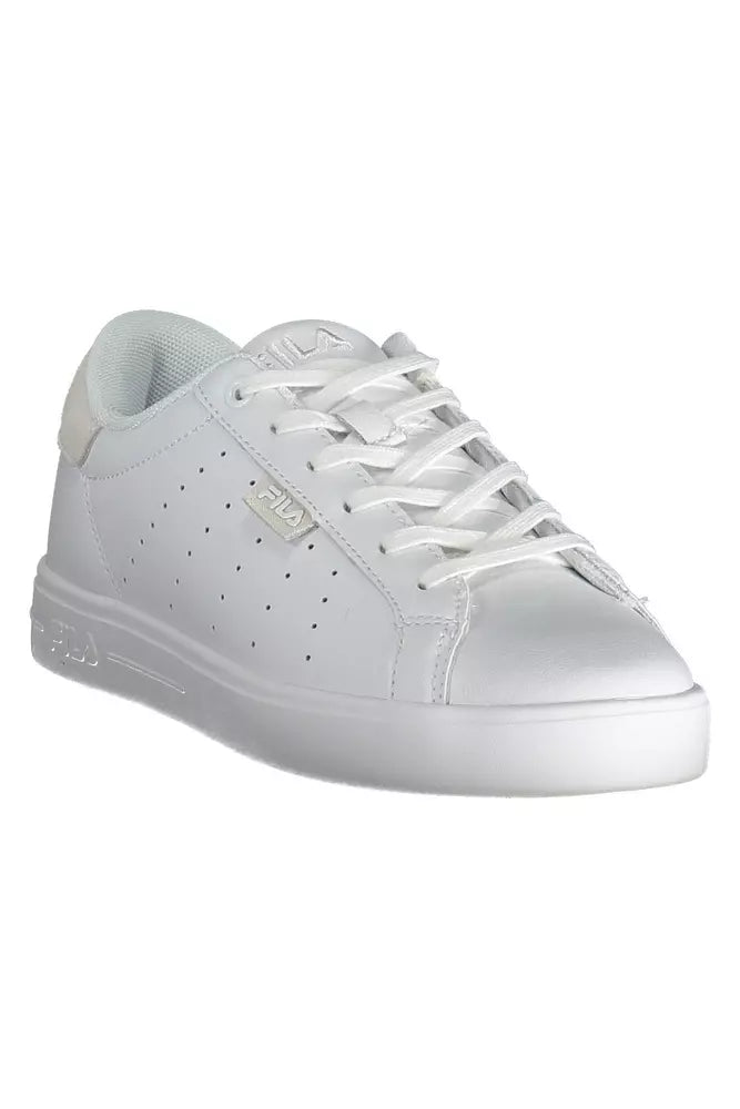 Fila White Leather Women's Sneakers