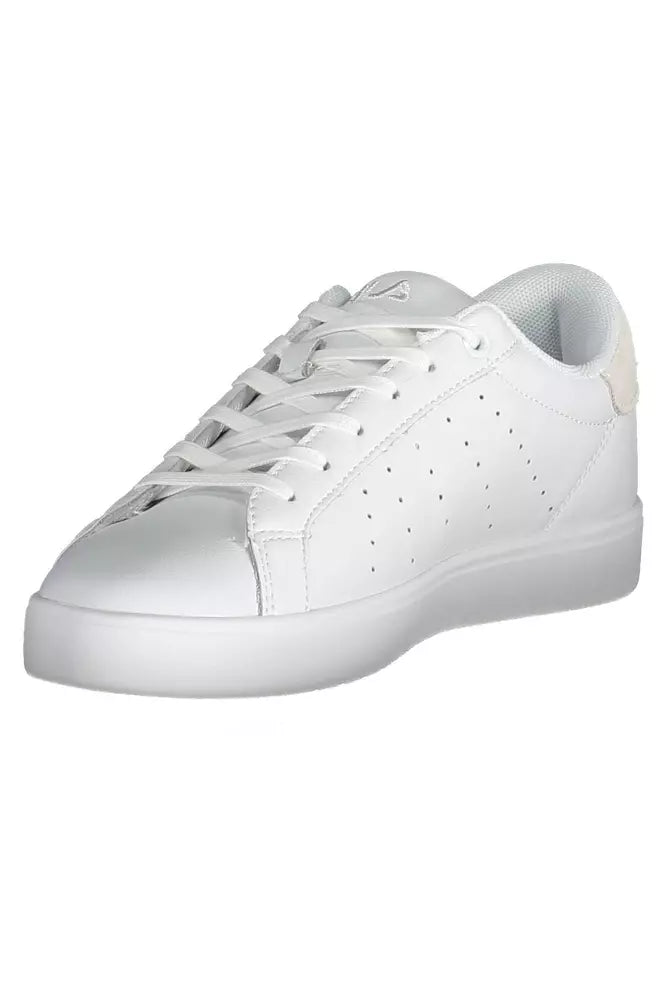 Fila White Leather Women's Sneakers