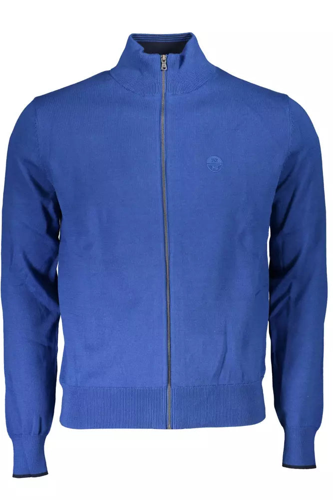 North Sails Blauer Bio-Baumwollpullover für Männer