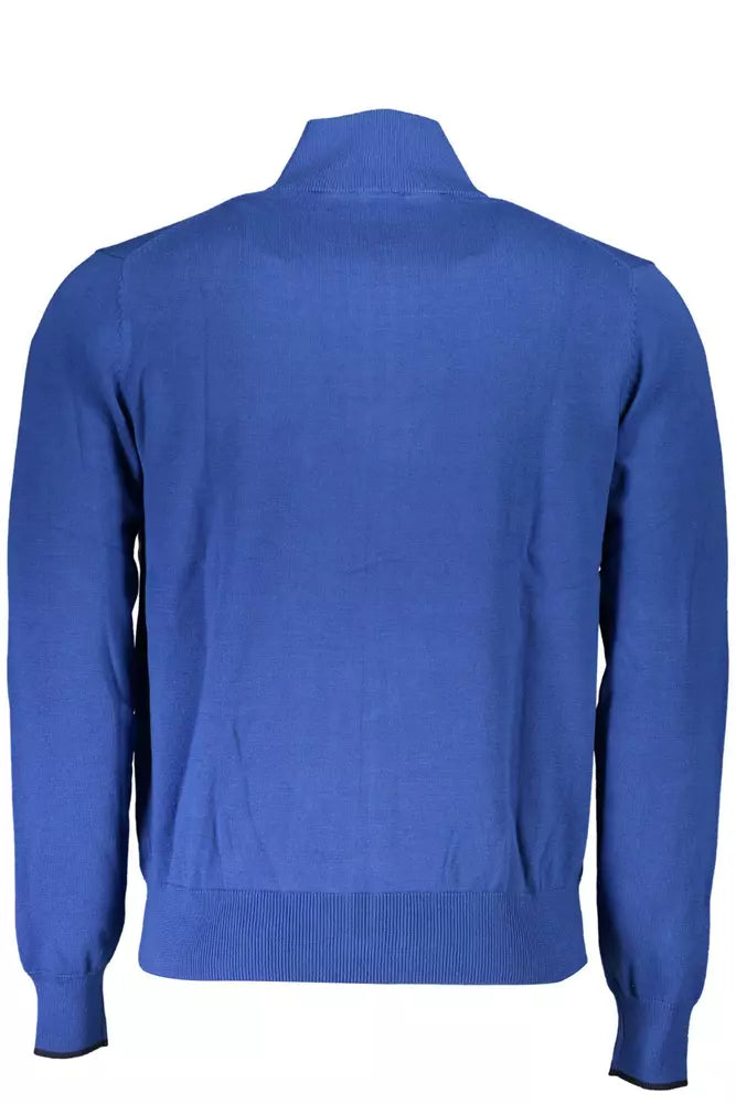 North Sails Blauer Bio-Baumwollpullover für Männer