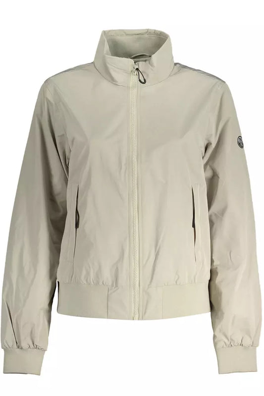 North Sails Grey Polyester Women's Jacket