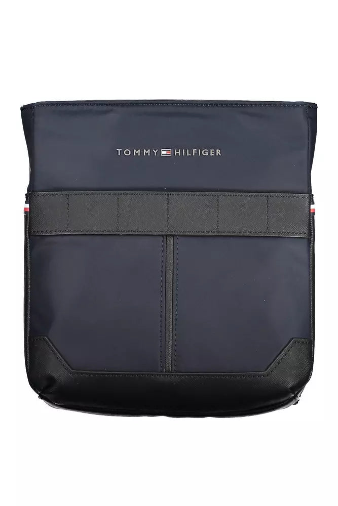 Tommy Hilfiger Blue Polyester Men's Shoulder Bag