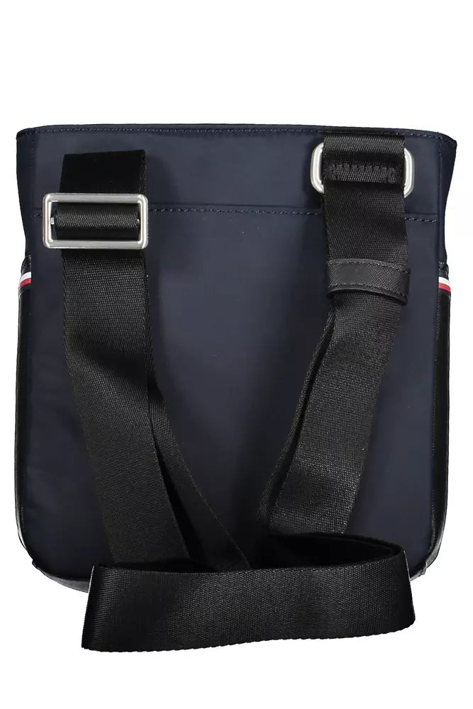 Tommy Hilfiger Blue Polyester Men's Shoulder Bag