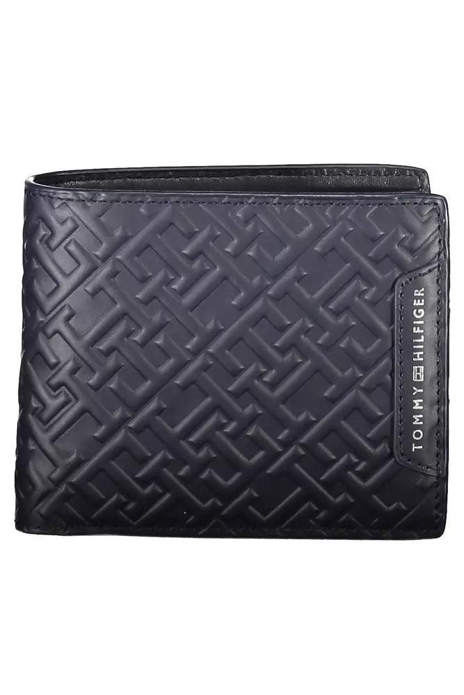 Tommy Hilfiger Blue Leather Men's Wallet