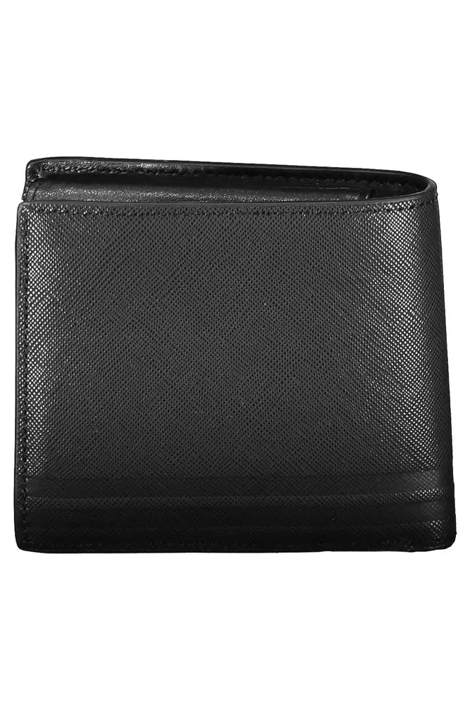 Tommy Hilfiger Black Leather Men's Wallet