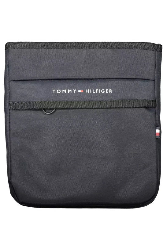 Tommy Hilfiger Blue Polyester Men's Shoulder Bag