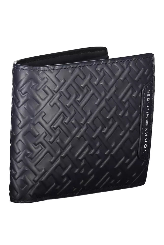 Tommy Hilfiger Blue Leather Men's Wallet