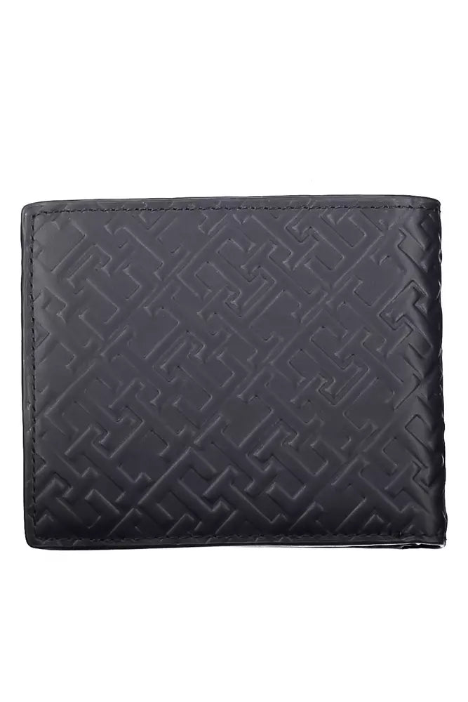 Tommy Hilfiger Blue Leather Men's Wallet