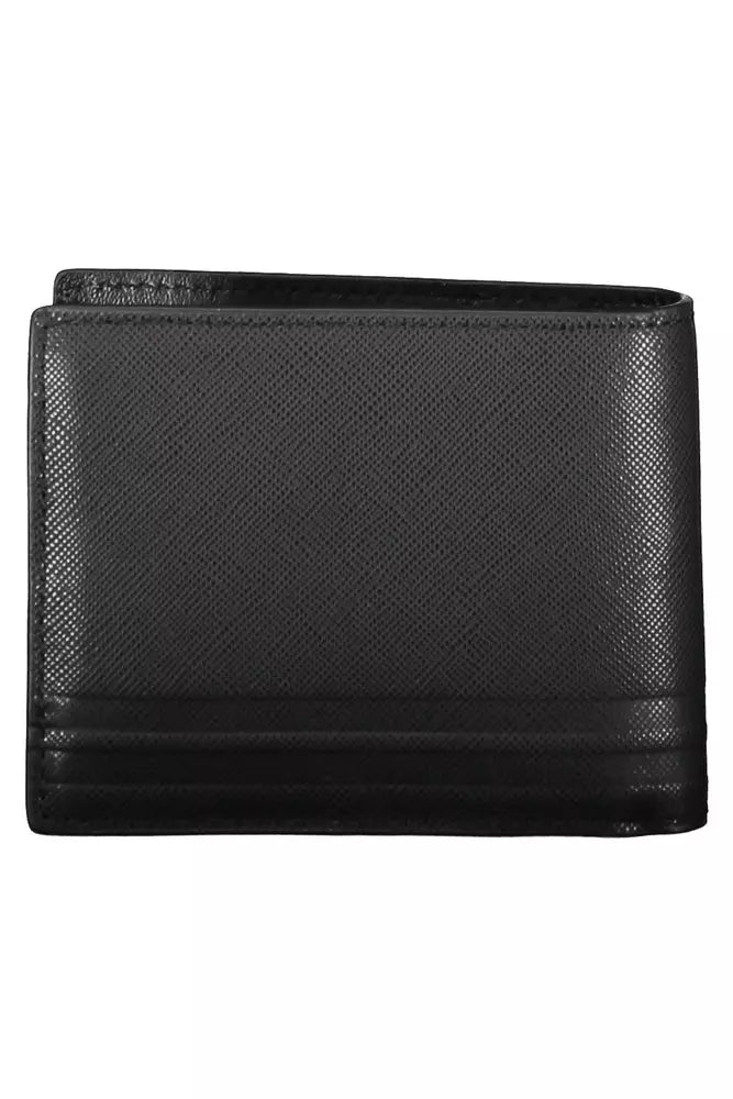 Tommy Hilfiger Black Leather Wallet for Men