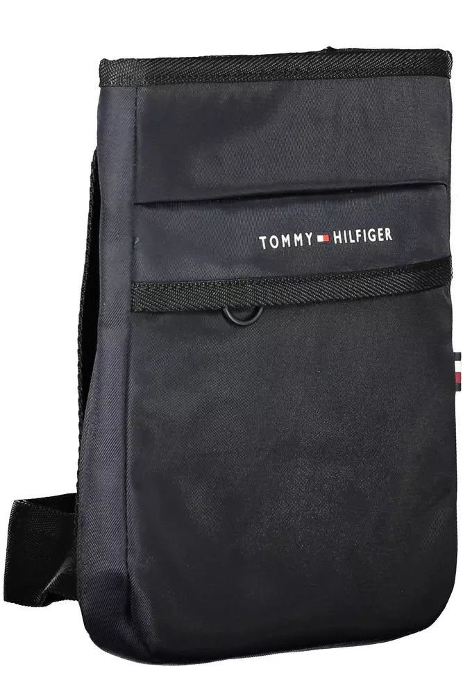 Tommy Hilfiger Blue Polyester Men's Shoulder Bag