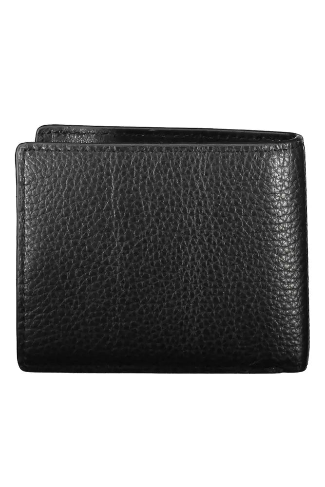 Tommy Hilfiger Black Leather Men's Wallet