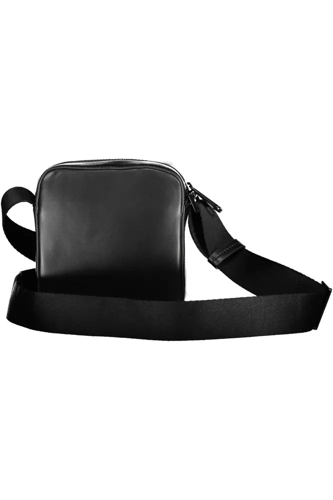 Calvin Klein Black Polyester Men's Shoulder Bag