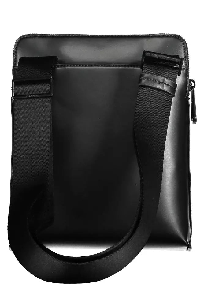 Calvin Klein Black Polyester Men's Shoulder Bag