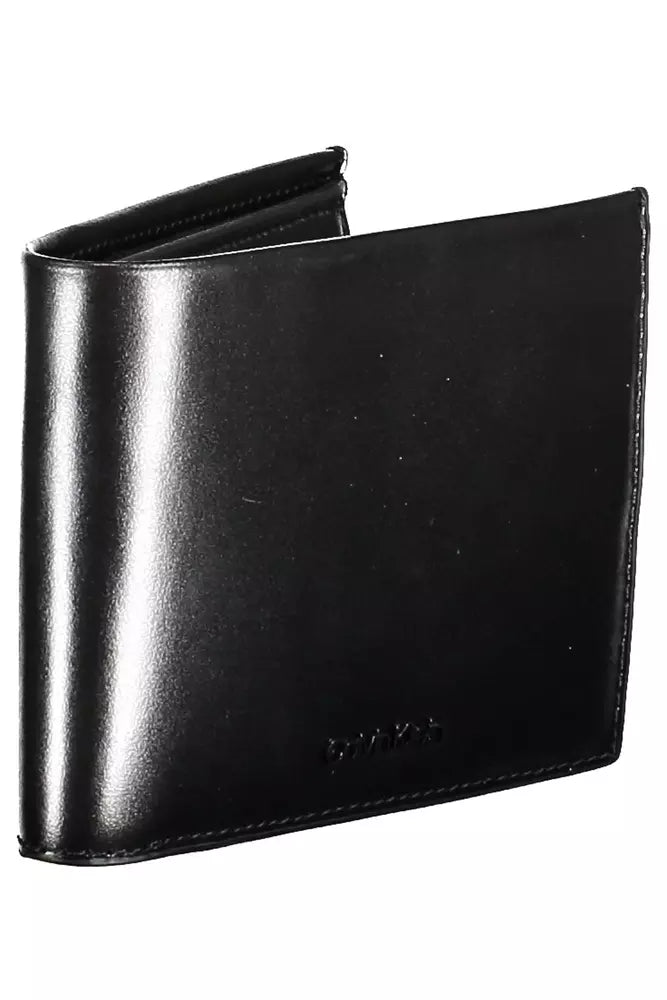 Calvin Klein Black Leather Men's Wallet