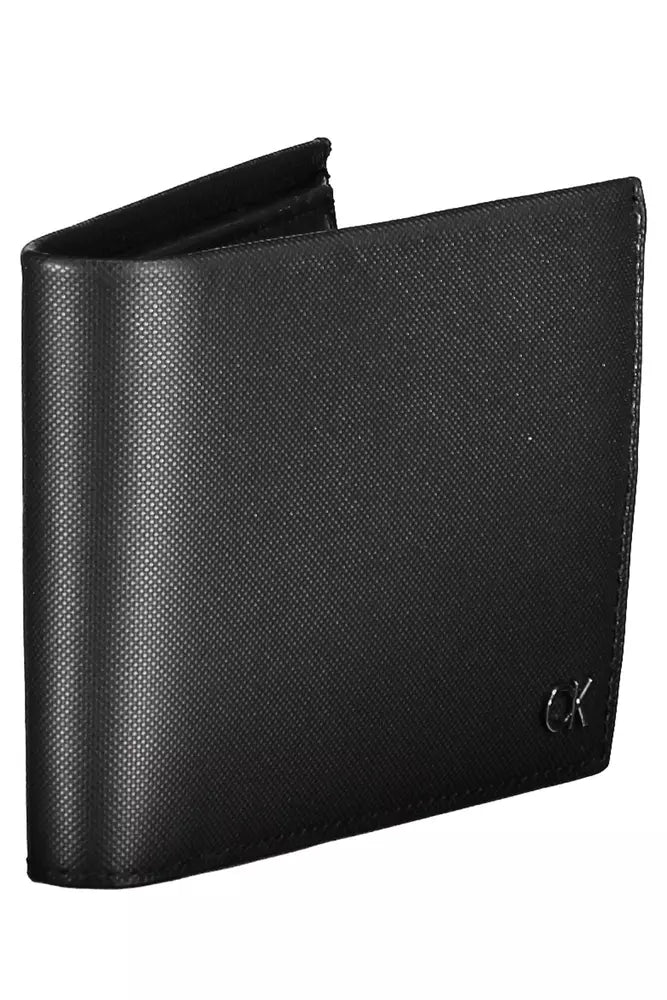 Calvin Klein Black Leather Men's Wallet