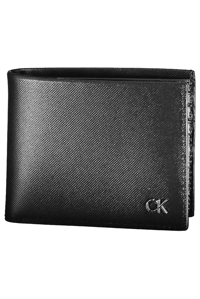 Calvin Klein Black Leather Men's Wallet