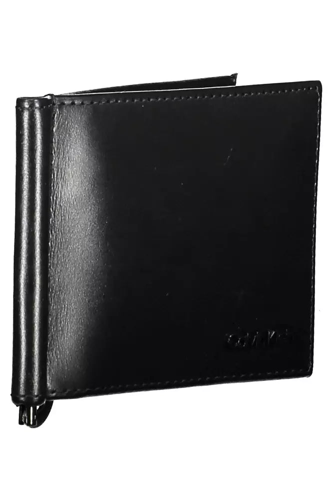 Calvin Klein Black Leather Men's Wallet