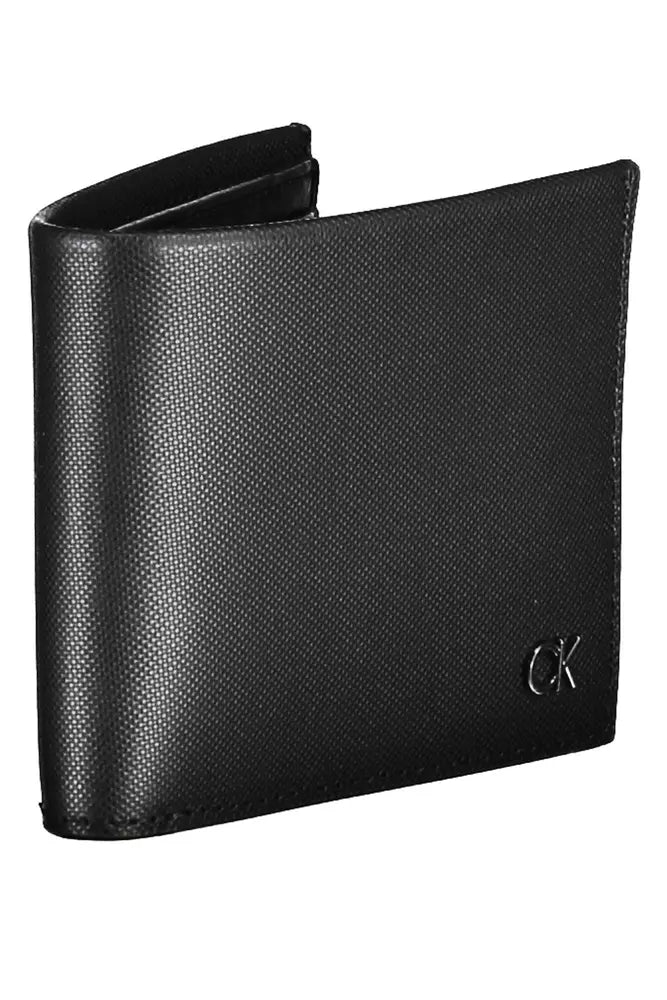 Calvin Klein Black Leather Men's Wallet