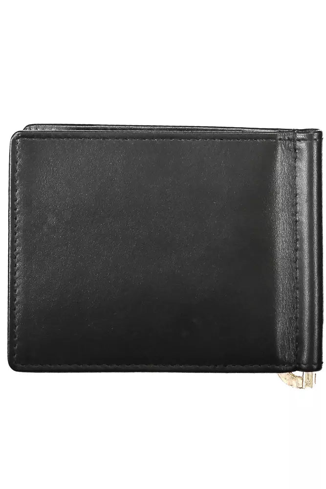 La Martina Black Leather Men's Wallet