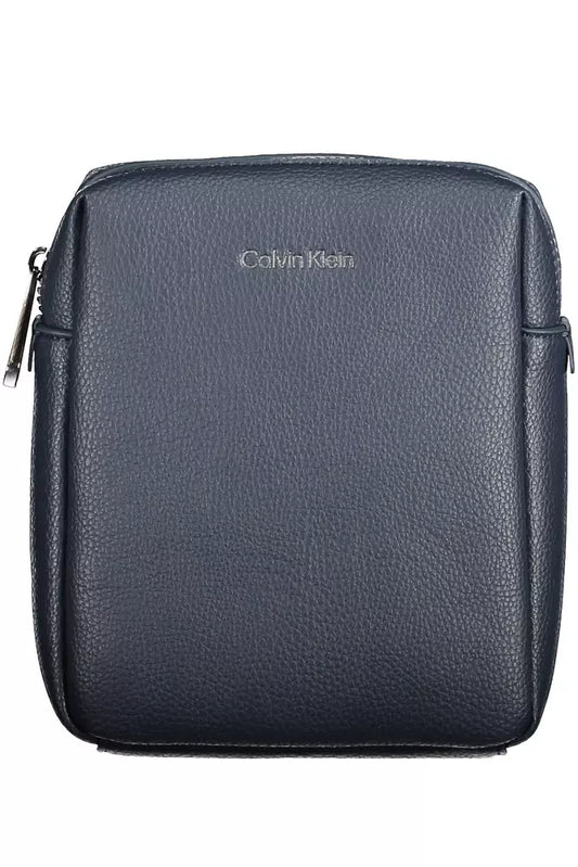 Calvin Klein Blue Polyester Men's Shoulder Bag