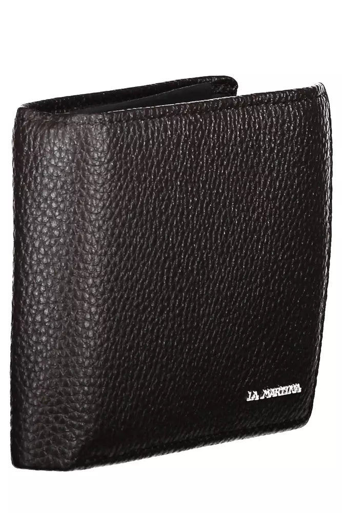 La Martina Brown Leather Wallet for Men