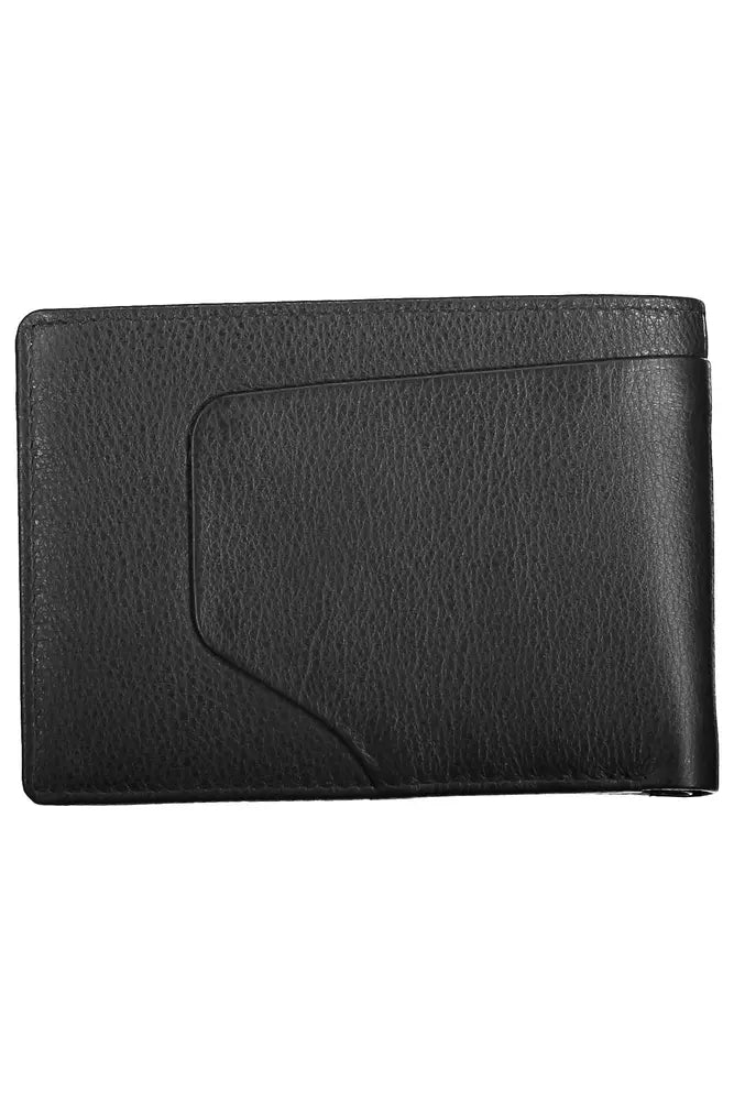 Piquadro Black Leather Wallet for Men