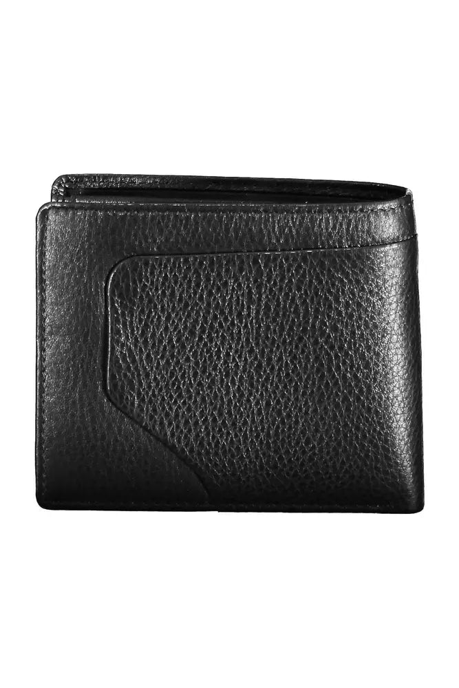 Piquadro Black Leather Men's Wallet