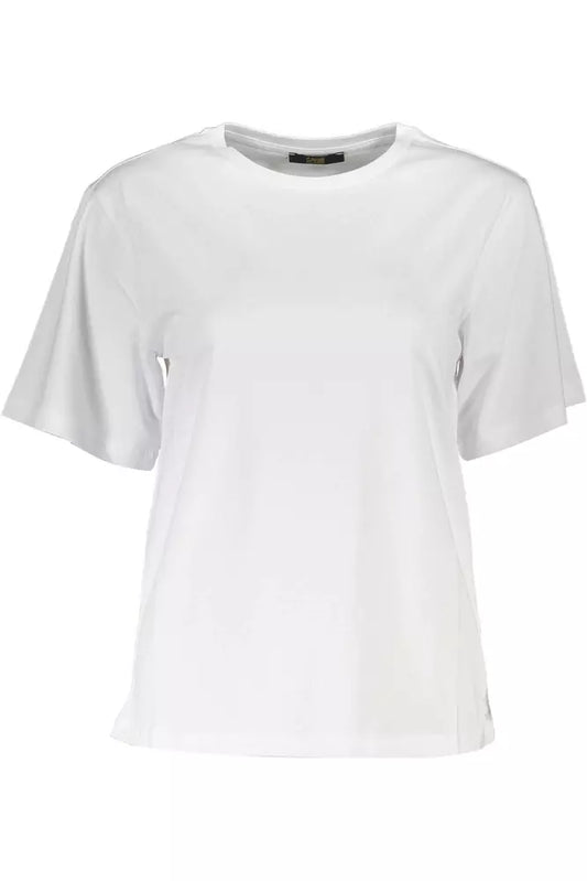 Cavalli Class White Cotton T-Shirt for Women