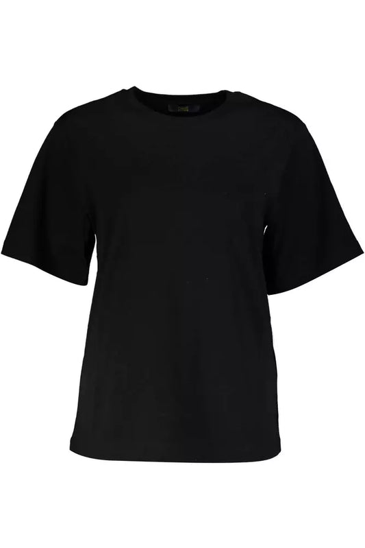 Cavalli Class Black Cotton T-Shirt for Women