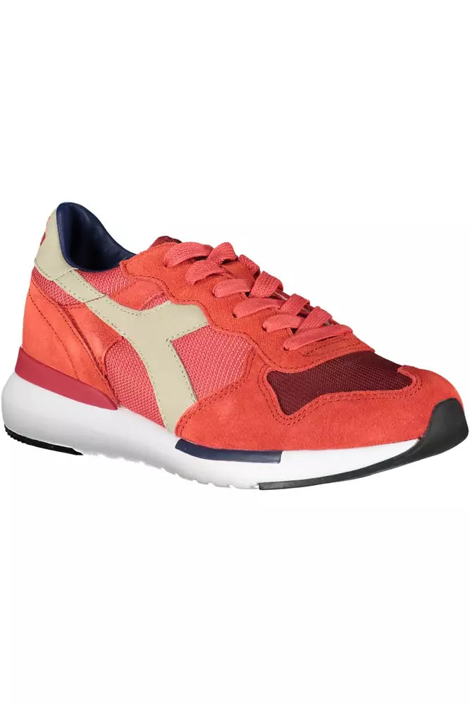 Diadora Red Leather Women's Sneakers