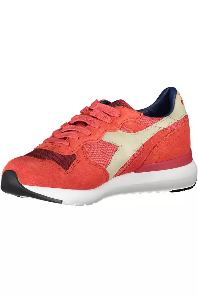 Diadora Red Leather Women's Sneakers