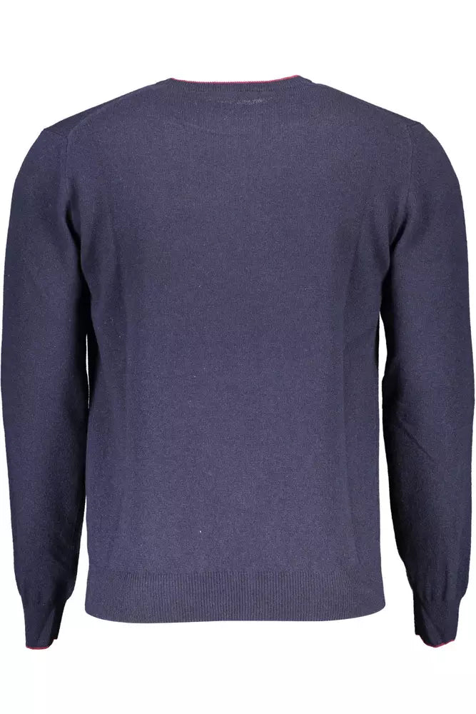 Harmont &amp; Blaine Blue Wool Sweater for Men