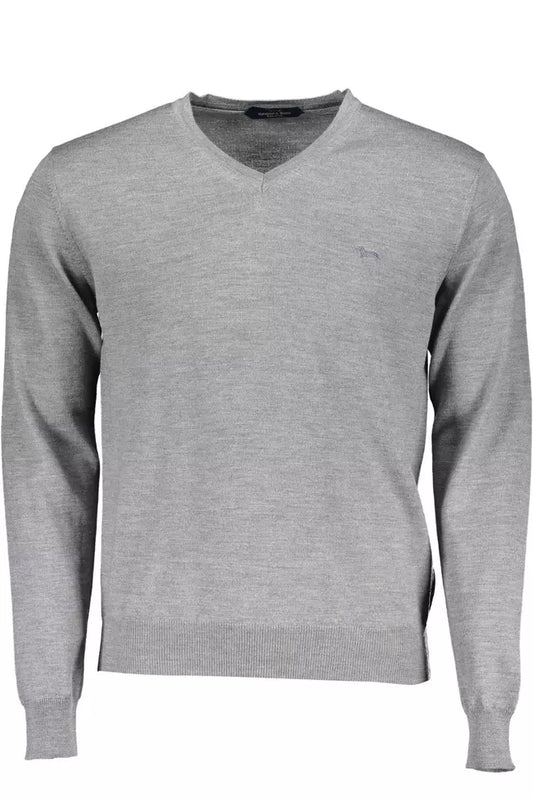 Harmont &amp; Blaine Grey Wool Sweater for Men