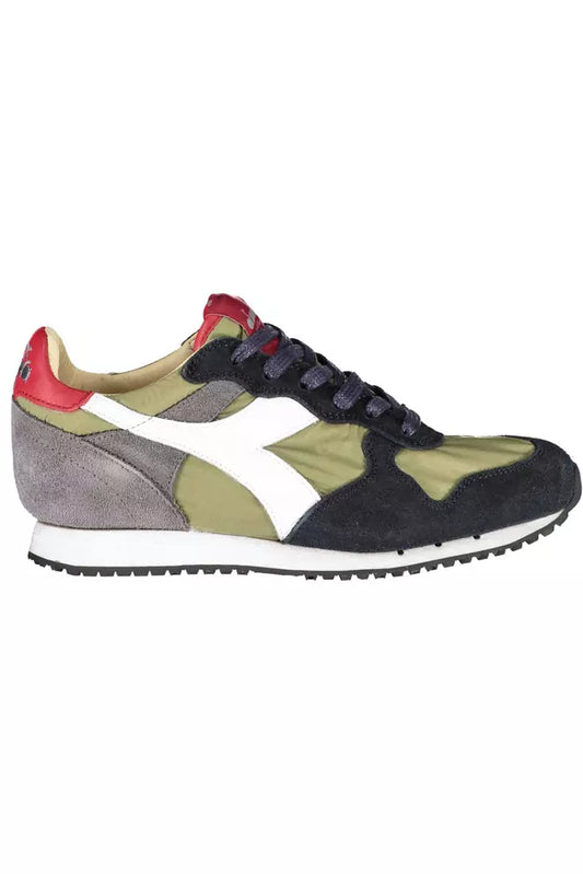 Diadora Green Leather Women's Sneakers