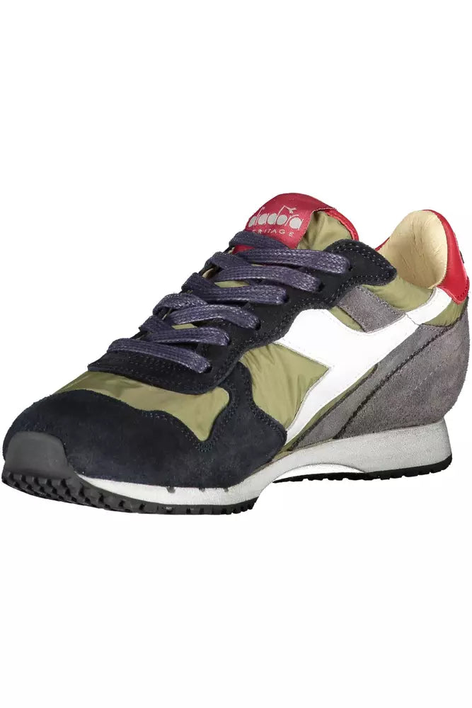 Diadora Green Leather Women's Sneakers