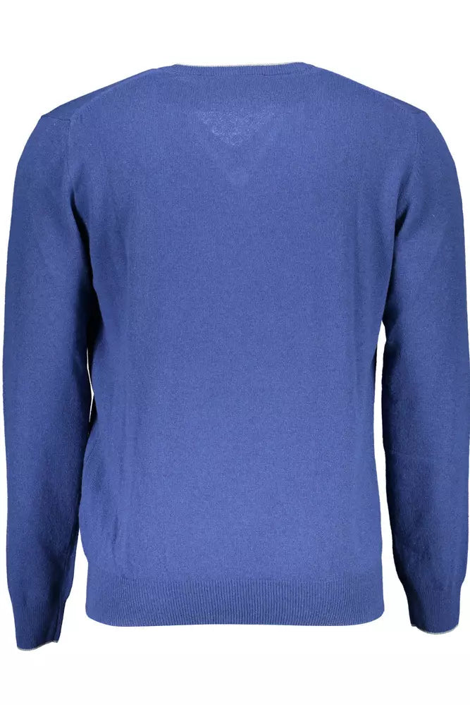 Harmont &amp; Blaine Blue Wool Sweater for Men