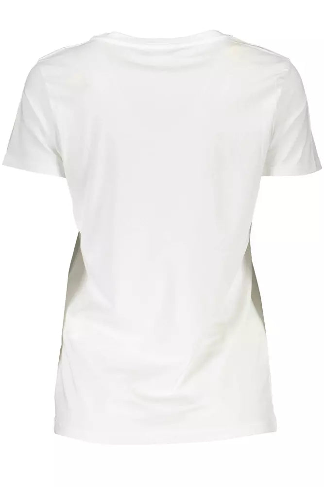 Scervino Street White Cotton Top for Women