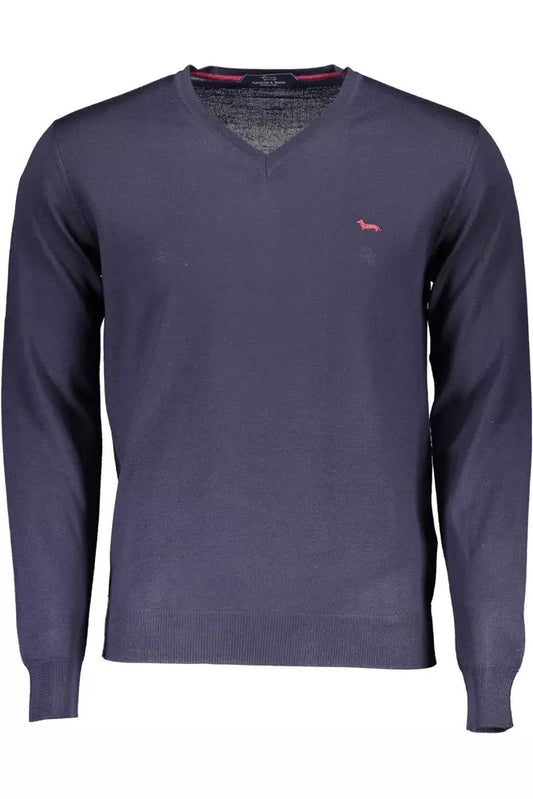 Harmont &amp; Blaine Blue Wool Sweater for Men