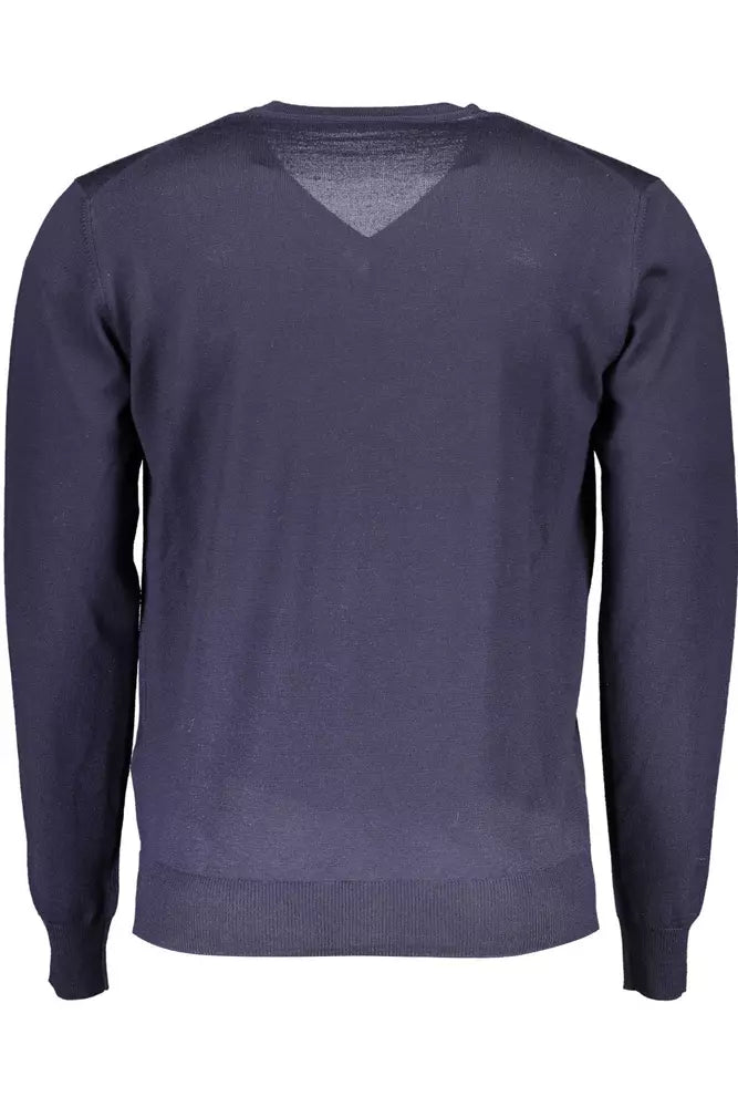 Harmont &amp; Blaine Blue Wool Sweater for Men