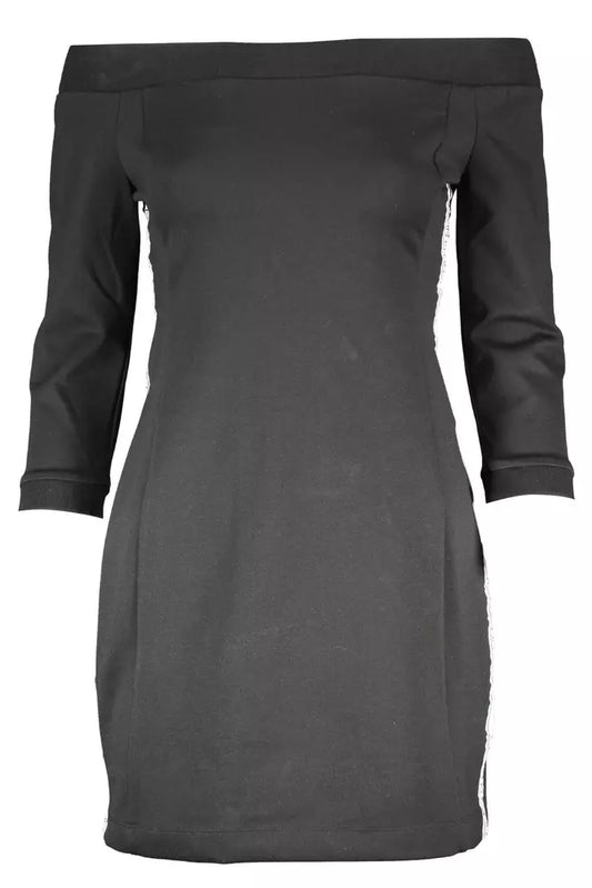 Calvin Klein Black Polyester Women's Dress