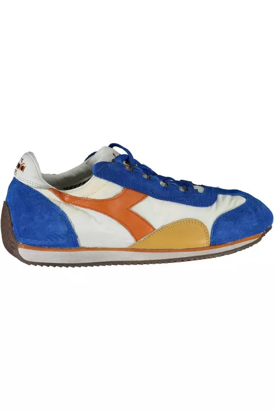 Diadora Blue Leather Women's Sneakers