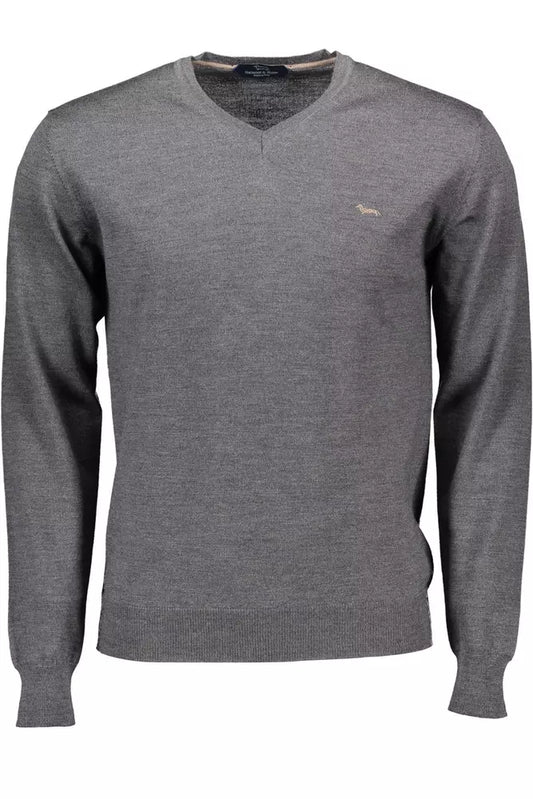 Harmont &amp; Blaine Grey Wool Sweater for Men