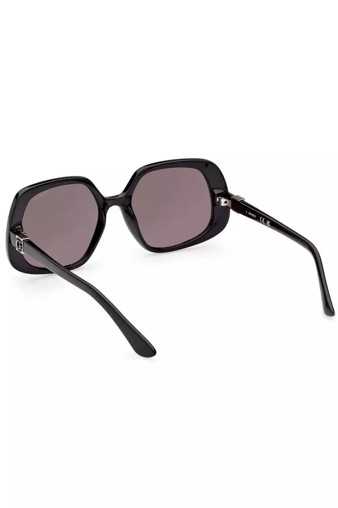 Guess Jeans Black Sprayed Women Sunglasses