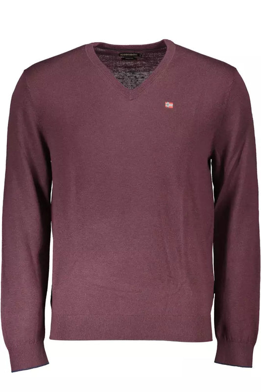 Napapijri Pullover aus roter Wolle für Männer