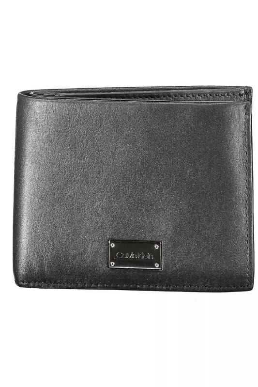 Calvin Klein Black Leather Men's Wallet