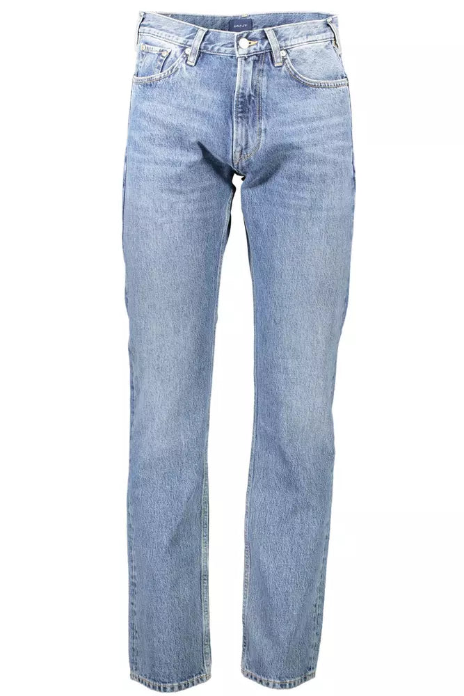 Gant Hellblaue Baumwolle Herren Jeans